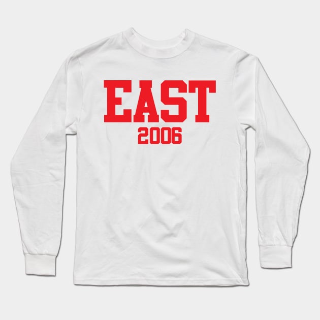 East 2006 (White) Long Sleeve T-Shirt by GloopTrekker